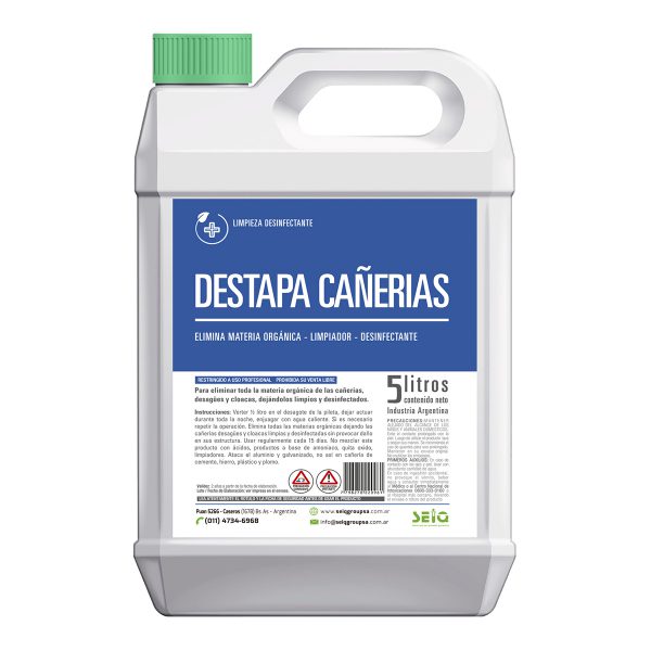 DESTAPA CAÑERIAS