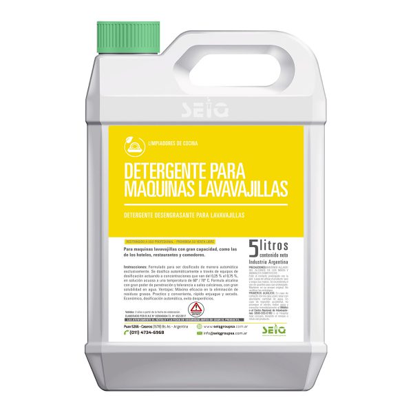 DETERGENTE PARA MÁQUINA LAVAVAJILLA