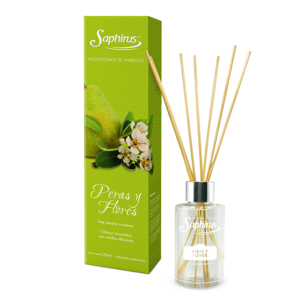 DIFUSOR AROMATICO - SAPHIRUS "Peras y Flores"